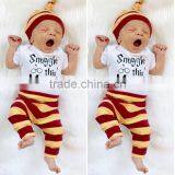 S17478A Infant Girl Clothing Suits Short Sleeve Cotton Toddler Baby Girl Set thumbnail-2