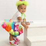 S16723A Cheap Price Kids Children Girls Tutu Skirt Multi Colored Tutu Skirt thumbnail-1