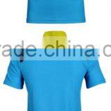 100% Polyester Mens Short Sleeve Sports Casual Custom Colour T-shirts Men Clothing Collar Shirts thumbnail-6