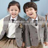 Custom Classic UK Style Grey Coat Primary School Uniform Wholesale thumbnail-1