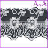 White Beaded Organza Lace Sequin Embroidery Lace For Elegant Woman thumbnail-5
