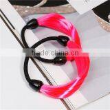 Chemical Fiber Hair Ties Round Fuchsia Hair Band Holder thumbnail-3