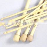 High Quality 9 Sizes Bamboo Afghan Tunisian Sewing Crochet Hooks Needles thumbnail-3