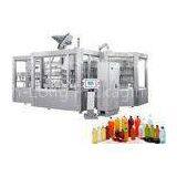 Full Automatic Liquid Hot Filling Machine / Line For Tea, Juice, Milk Bottles