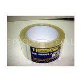 70mic Whitish BOPP Acrylic Glue Clear Packing Tape For Boxes Sealing