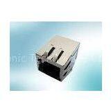 Lan Transformer Modular Jack RJ45 Single Port Stacked 13F-64ND2NL ODM / OEM thumbnail-1
