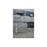 Safe Durable Waterproof Aluminum Mobile Scaffolding Tower System / Aluminium Tower Scaffold