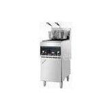 18 KW 28L 1 Tank Electric Deep Fryer With 304# Stainless Steel