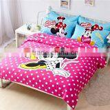 Wholesale Mickey Mouse Bedding Set for Kids Mickey Minnie Bedding Set of 3pcs for Single Beds thumbnail-3