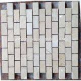 High Quality Polished Surface Crema Marfil Marble Mosaic