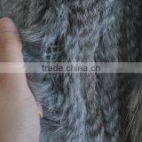 YR243 Knitting Rabbit Fur Vest 1*2 Knit Women Real Raccoon and Rabbit Fur Vest Wholesale OEM thumbnail-5