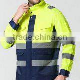 New Fashion Yellow Safety Reflective Jacket Unisex Workwear thumbnail-5