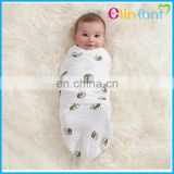 Hot sales 100% cotton muslin baby wraps for babies