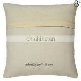 Indian Pillow Case Handmade Cutwork Patch Work Home Decor Sofa Kantha Cushion Cover thumbnail-2