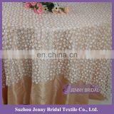 TL055A new chemical lace embroidery tablecloth lace fabric embroidery