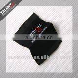 Custom High Quality Loop Folded Woven Private Label for Clothing thumbnail-3