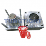 China High Quality Plastic Laundry Clothes Basket Mould thumbnail-1