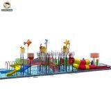 Guangzhou Factory Kids Play Set Swimming Plastic Pool Water Slide thumbnail-3
