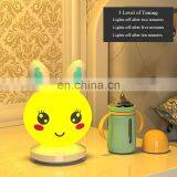 Custom Design White Rabbit Led Night Light/cute Design Animal Decoration Night Light/OEM Night Light Manufacturers thumbnail-4