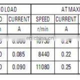 Motorized Toys 12V DC Mini Motors SU-030SA-08240 thumbnail-5