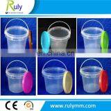 New Arrival Clear Plastic Bucket in Food Grade Used for Popcorn thumbnail-4