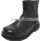 Made in Taiwan CNS Standard Black Steel Full Grain Leatheroil Industry Safety Shoe thumbnail-2