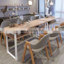 Beauty Salon Station White Nail Studio Furniture Velvet Manicure Table And Chair Set thumbnail-4