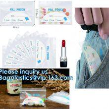 Small Pill Pouch Medical Pill Bags k Bags Virgin Pill Zipper Bags, Medical Use k / Zipper Pharmacy Bags, Pac thumbnail-2