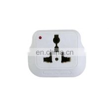 High quality 2 pin to universal plug adapter international travel home white