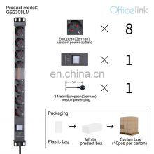 Power Distribution Unit Socket With Double Pole Switch and Multi Angled Bracket thumbnail-2