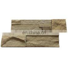 Exteior Natural Culture Stone Wall Cladding,yellow Culture Sandstone for Garden Decorate thumbnail-1