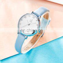 Фабрика SHENGKE предлагает прямую продажу женских часов K9025. Милые детские часы на запястье, светло-синие и розовые, в простом стиле. thumbnail-5