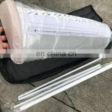Luxury Wide Base Roll up Banner Stand (aluminum+Magnet Cover,double Oxford Bag,electroplating Cover) thumbnail-5