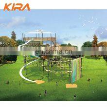 Customized Rope Course Children and Adult Playground Outdoor Equipment Adventure Park thumbnail-3