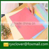 Customized Colorful L Shape Plastic File Folder in A4 Size
