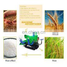 Large Output Capacity Portable Engine Combine Rice Mini Harvester Machine thumbnail-3