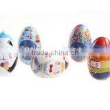 Hot sales small Egg-shaped metal box Gift Packaging