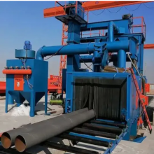 Professional Roller Through Shot Blasting Machine Used for Cleaning Various Steel Plates, Profiles, Castings, and Other Materials and Shapes thumbnail-3