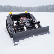 Vigorun Mower VTLM800 Working 60° Remote Hazard Avoidance Snow Plow Machine for Residential Green Spaces thumbnail-1