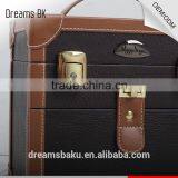 Hot Sale PVC Portable Beauty Bag With Mirror & Tray, PVC Cosmetic Makeup Display Case thumbnail-5