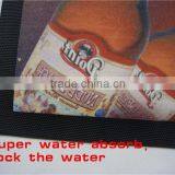 Custom Bar Mat With Full Color Printing, Non Woven Fabri on Top Custom Bar Mat thumbnail-3