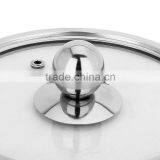 Stainless Steel 201 Thin Handles Induction Korean Mini Cooking Pot Cookware Set thumbnail-6