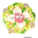 Flower Rhinestone Brooch,brooch in Bulk With Rhinestone,fancy Brooch Pin thumbnail-1