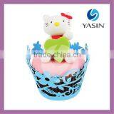 Spring Flower Paper Cupcake Wrapper thumbnail-1