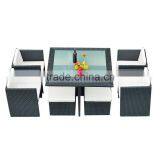 Gardeners Eden Furniture Wicker Outdoor Rattan Patio Garden Room Rattan Furniture Set thumbnail-2