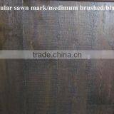 Black Oiled Irregular Sawn Mark Medium Brushed Oak Flooring thumbnail-1