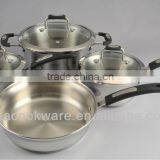 7Pcs Ameican High Stainless Steel Cookware Set