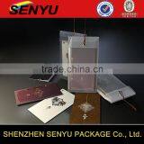 Recycled Material, Apparel Industry Use Paper Hangtag Labels Design With Hole thumbnail-1