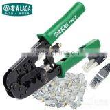 LAOA Rachet Network Crimping Pliers Wire Cutter Electrician Tools thumbnail-5