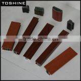 Wood Grain Color Cabinet Door Aluminum Extrusion Profile thumbnail-2